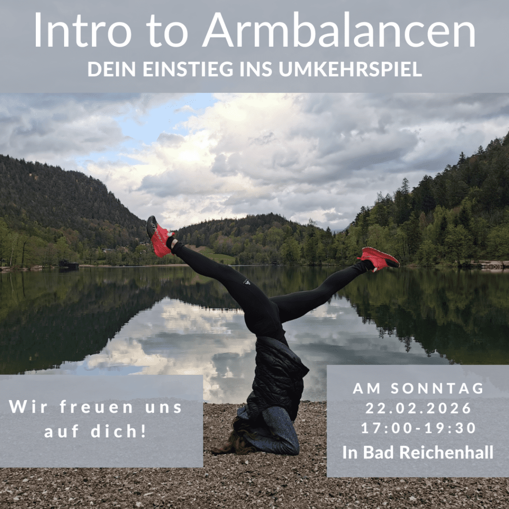 Armbalance Yoga Workshop in Bad Reichenhall Handstand 2026 Februar